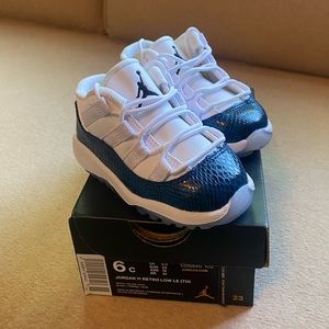 Jordan 11 Retro Low Snake Navy 2019 Toddler